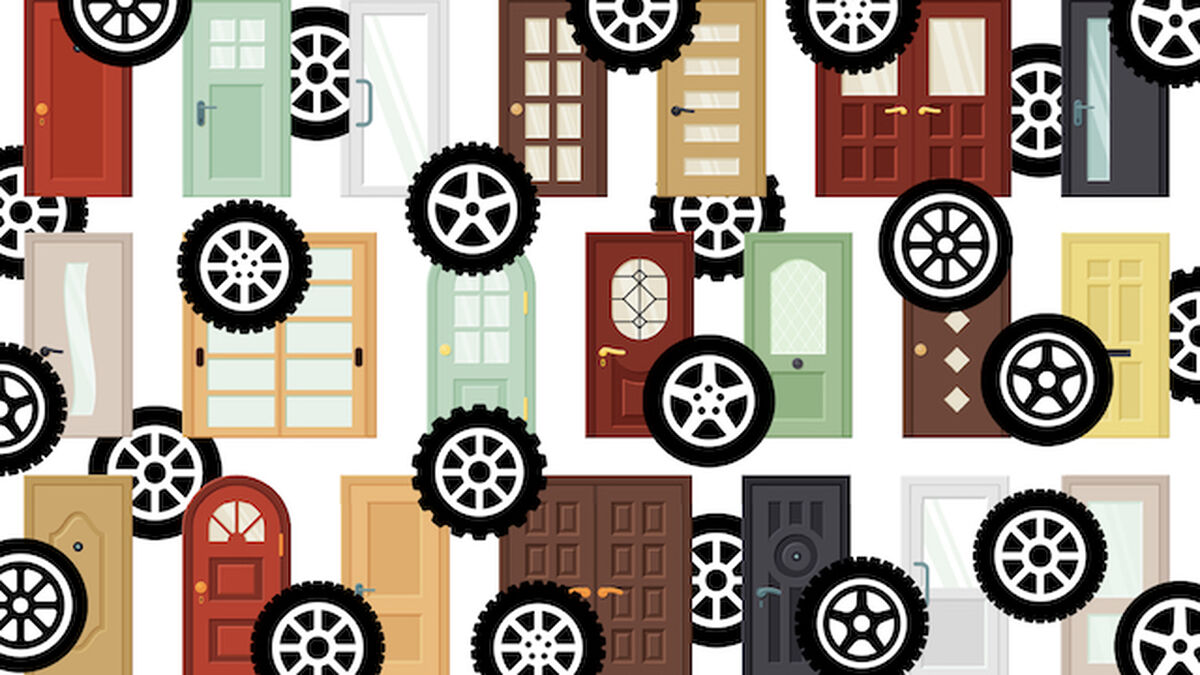 Wheels vs Doors image number 1